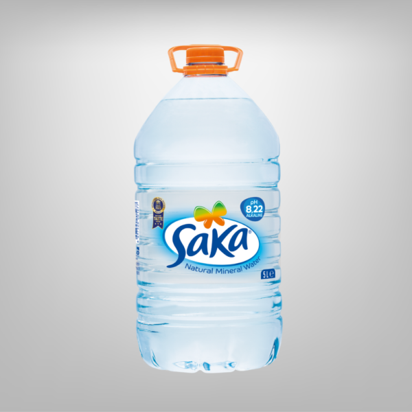 SAKA- Saka Natural Mineral Water - 5 Ltr