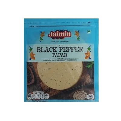 Lijjat Papad – Black Pepper