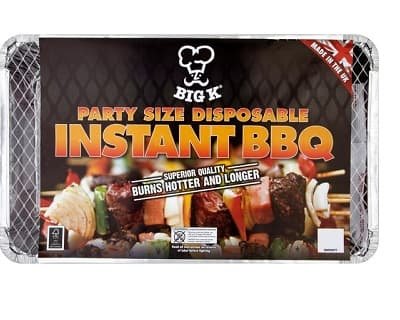 Big K Party Disposable Instant BBQ DBPARTY