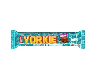 Nestle Yorkie Biscuit & Brownie Duo Bars