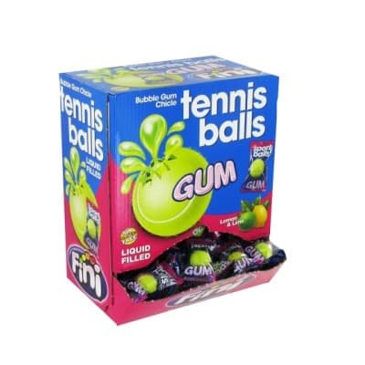Fini Tennis Ball Bubblegum Display PM5p