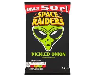 Space Raiders Pickled Onion PM50p