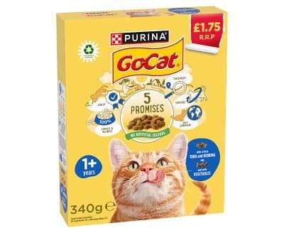 Go Cat Dry Food with Tuna & Veg PM