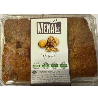 Menal Walnut Sponge Cake