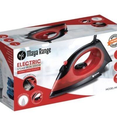 Maya Electric Steam Iron Ceramic Soleplate