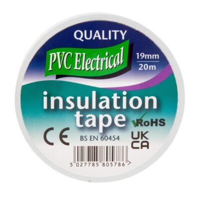 Ultratape PVC Insulation Tape White 19mmx20m