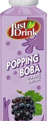 Just Drink Popping Boba Grape