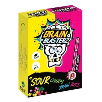 Brain Blasterz Sour Chew Candies Mixed Flavour