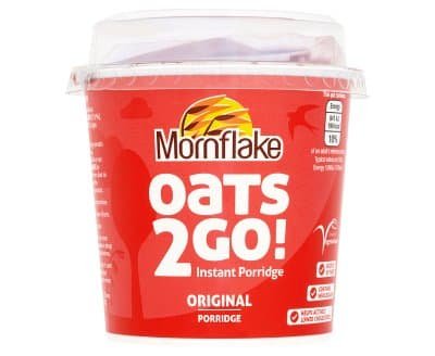Mornflake Oats2Go Pots Original