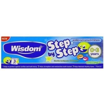 Wisdom Step 0-3yrs Tooth Paste