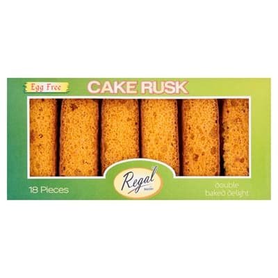 Regal Original Cake Rusk (EGG) 8s
