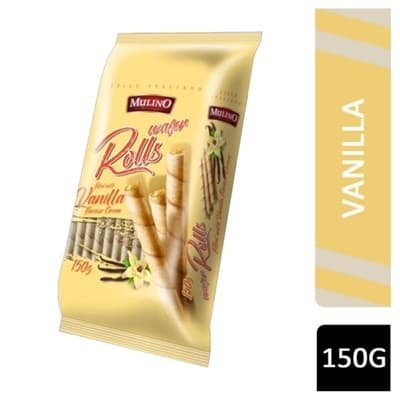 Mulino Wafer Rolls – Vanilla Cream