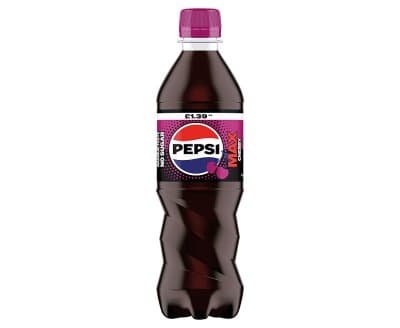 Pepsi Max Cherry Btls UK PM1.39