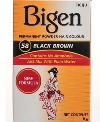 Bigen Black Brown 58