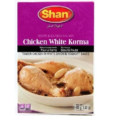 Shan Masala Chicken White Korma