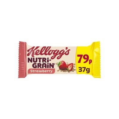 Kellogg”s Nutri Grain Strawberry PM79p