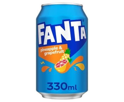 Fanta Pineapple & Grapefruit Cans