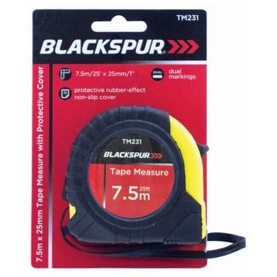Blackspur Tape Measure With Protective Cover