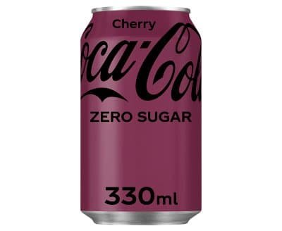 Coca Cola Zero Cherry Sugar Can