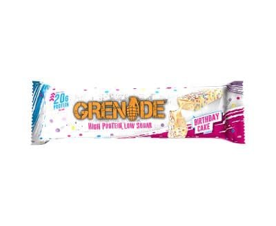 Grenade Birthday Cake Protein Bar