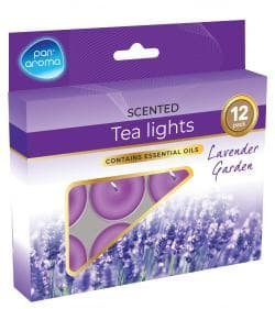 Pan Aroma Tea Light Candles – Lavender Garden