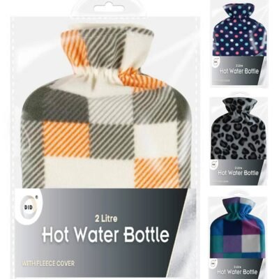Dina Hot Water Bottle & Cover 2ltr