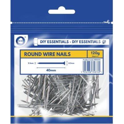 DID 40mm Round Wire Nails
