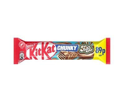 Kit Kat Chunky Funky  Bars PM89p