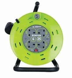 Status 25m 13Amp Extension 4 Socket