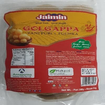 Jaimin Gol Gappa Fry