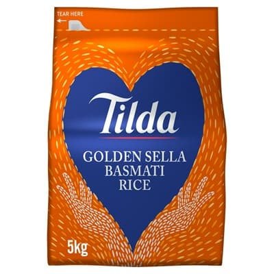 Tilda Golden Sella Basmati Rice PM9.99