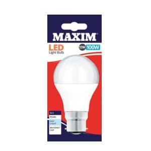 Maxim LED 15w 100w GLS BC DL