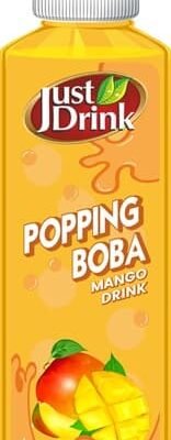 Just Drink Popping Boba Mango