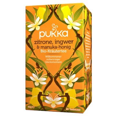 Pukka Lemon Ginger & Manuka Honey Tea