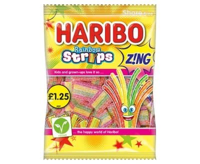 Haribo Rainbow Stripes Zing PM1.25