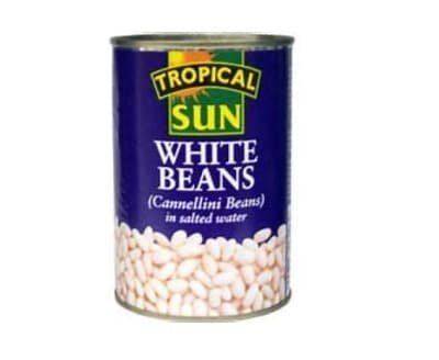 Tropical Sun White Beans Tins