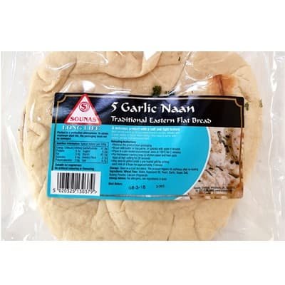 Sounas Naan – Garlic