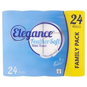 Elegance Feather Soft Toilet Rolls