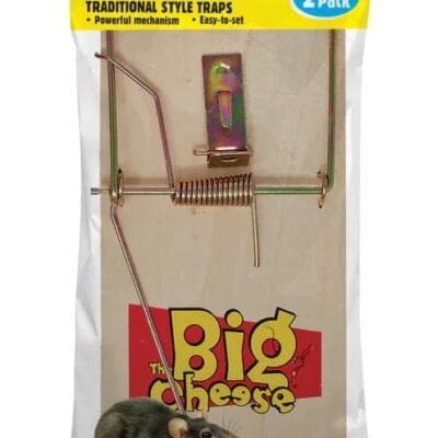 The Big Cheese Wooden Rat Traps Twin Pk