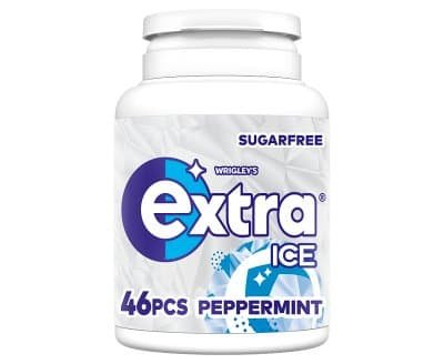 Wrigleys Extra Ice Peppermint S/F Btl (46”s)