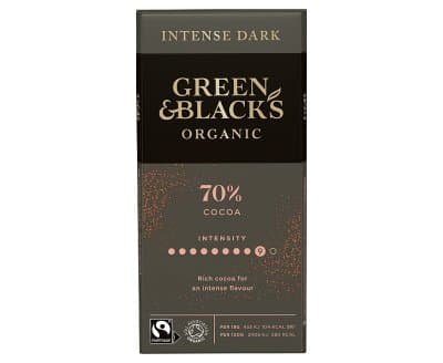 Green & Black”s Organic Dark Chocolate 70%