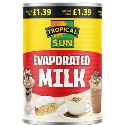 Tropical Sun Evaporated Milk PM1.39
