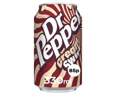 Dr Pepper Cream Swirl Cans PM85p