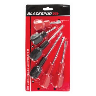 BS 6pc Cabinet Handle Screwdriver Set