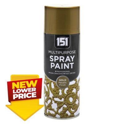 151 MP Gold Metalic Finish Spray Paint