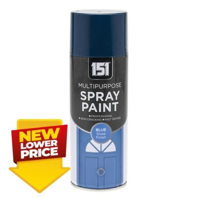 151 MP Blue Gloss Finish Spray Paint