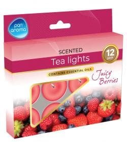 Pan Aroma Tea Light Candles – Juicy Berries