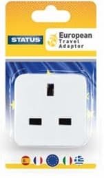 Status European Travel Adaptor