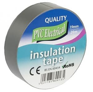 Ultratape PVC Insulation Tape Silver 19mmx20m