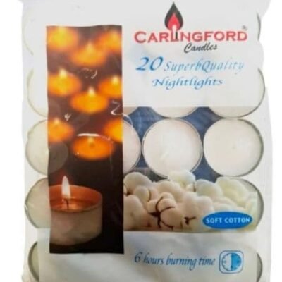 Carlingford  6Hr Burning Candles – Soft Cotton